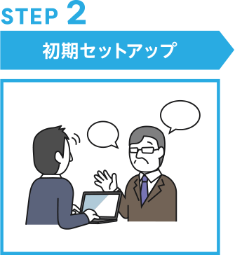 STEP2 初期セットアップ