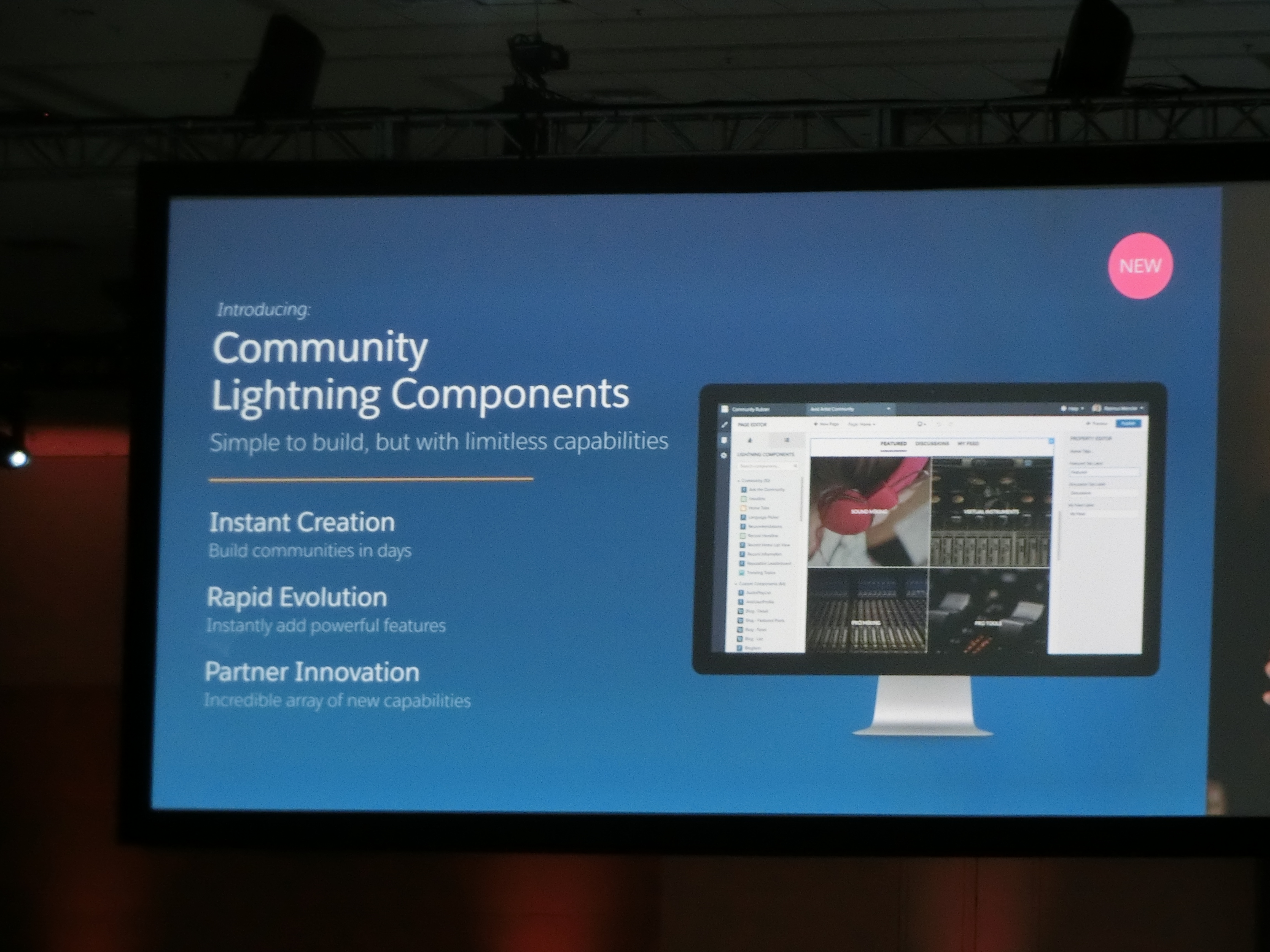 Community Cloud Community Lightning Component