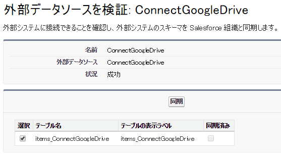 外部データソースを検証