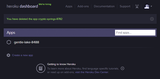 Heroku   Apps