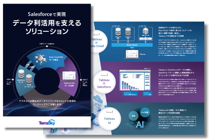 Salesforceで実現!データ利活用を支えるソリューション