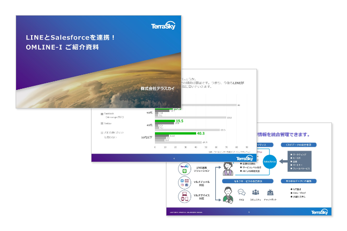 LINEとSalesforceを連携！OMLINE-I ご紹介資料