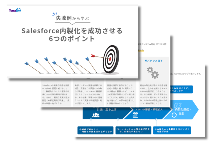 Salesforce内製化を成功させる6つのポイント