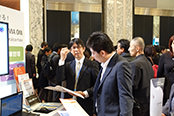 写真:展示ブースの様子