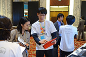 写真:展示ブースの様子