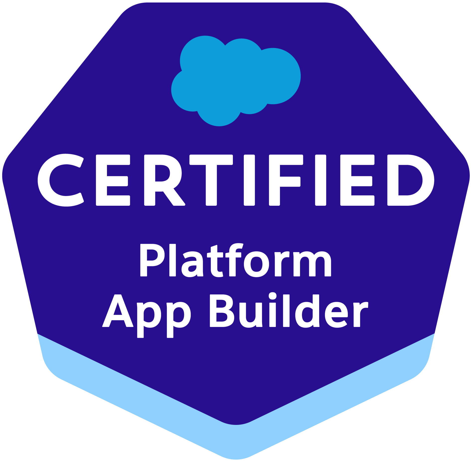 ロゴ：CERTIFIED Platform App Builder