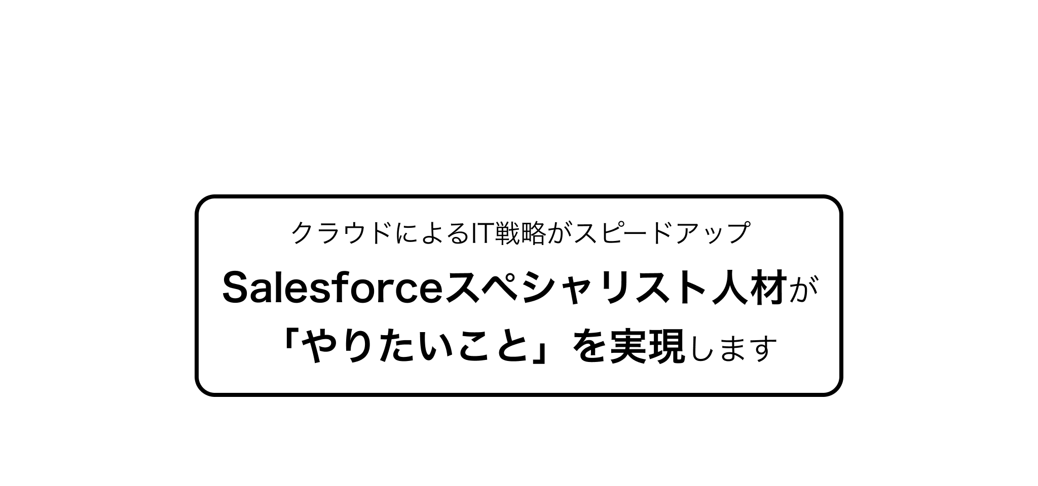 Salesforce導入支援