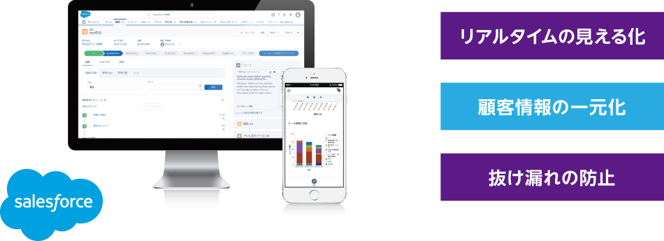 Salesforceの特長